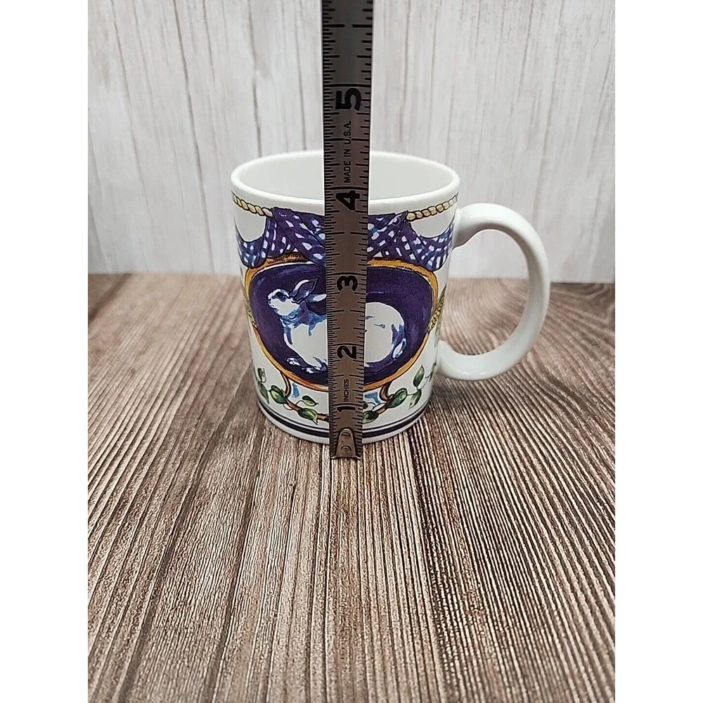 VTG Cooks Club Chef Pig & Rabbit Country Style Large Coffee Mug 14 oz